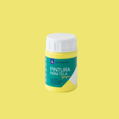 Farba do tkanin ciemnych La Pajarita 35ml, Cytrynowa